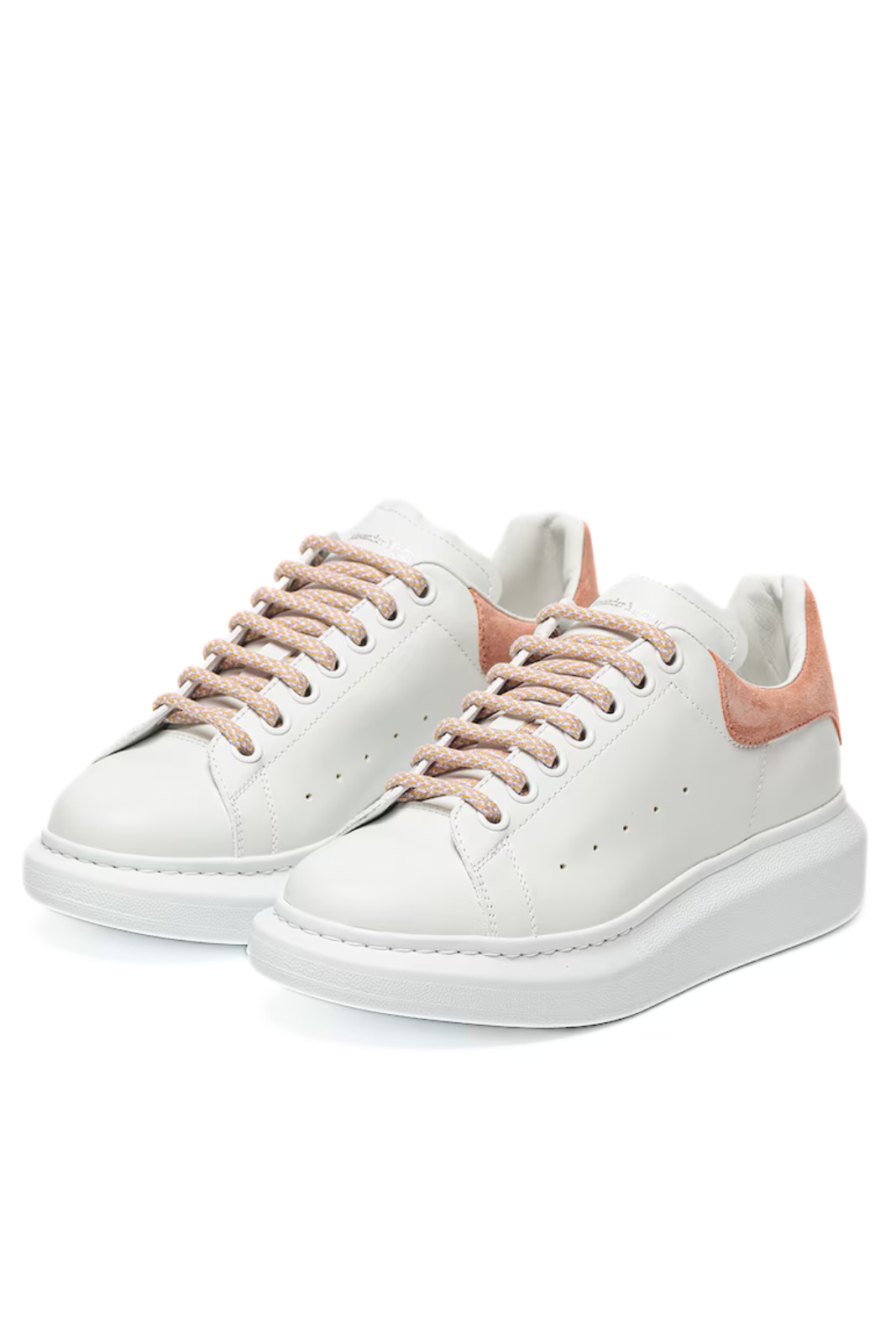 Alexander Mcqueen  Womens Sneakers Oversize White Powder Pink
