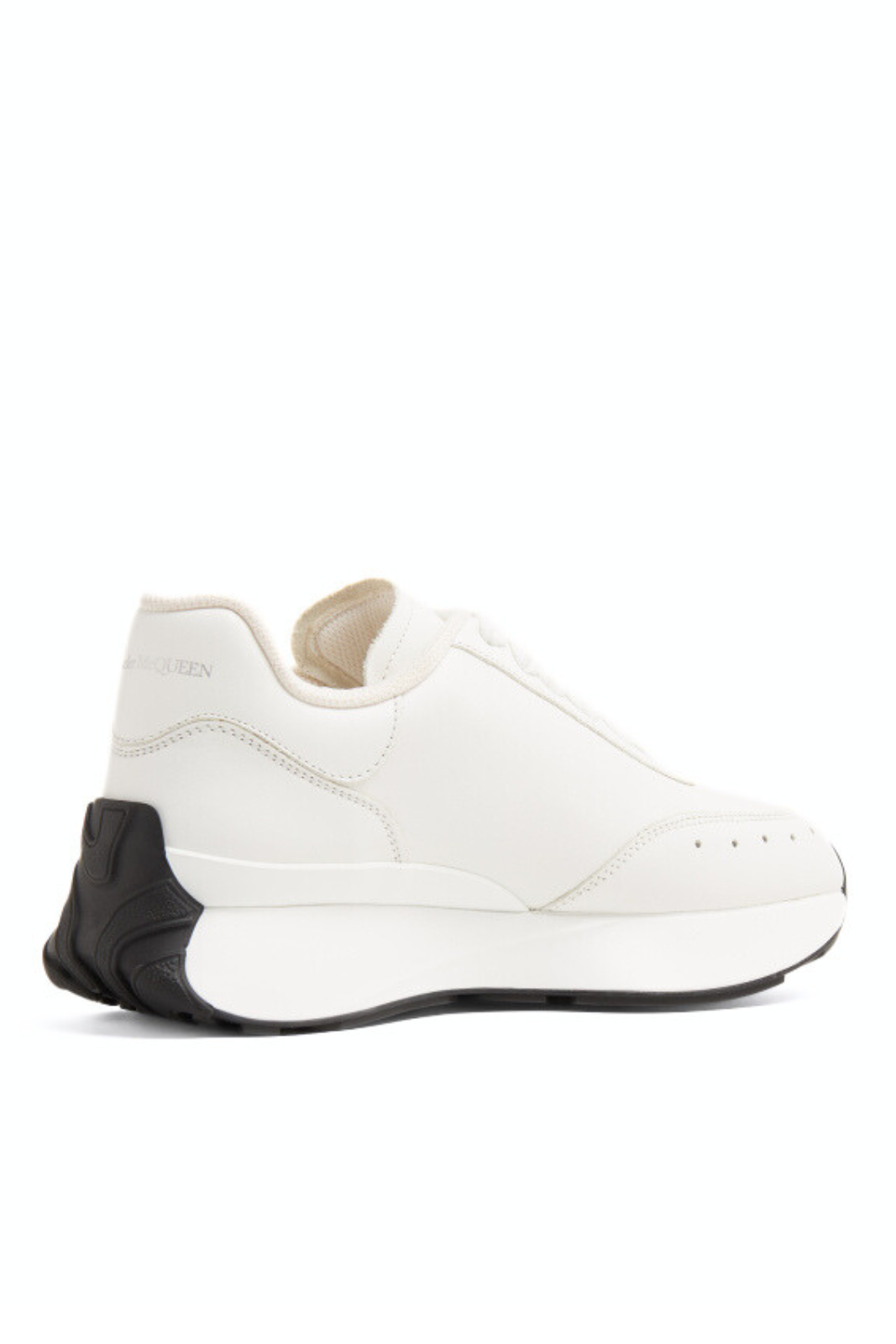  Alexander McQueen Women Sprint Runner White Black