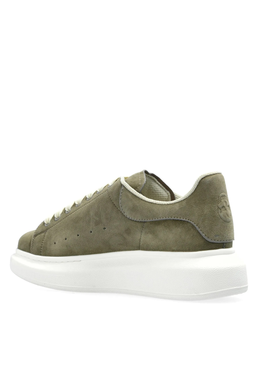 Alexander McQueen Oversized suede Sneaker khaki