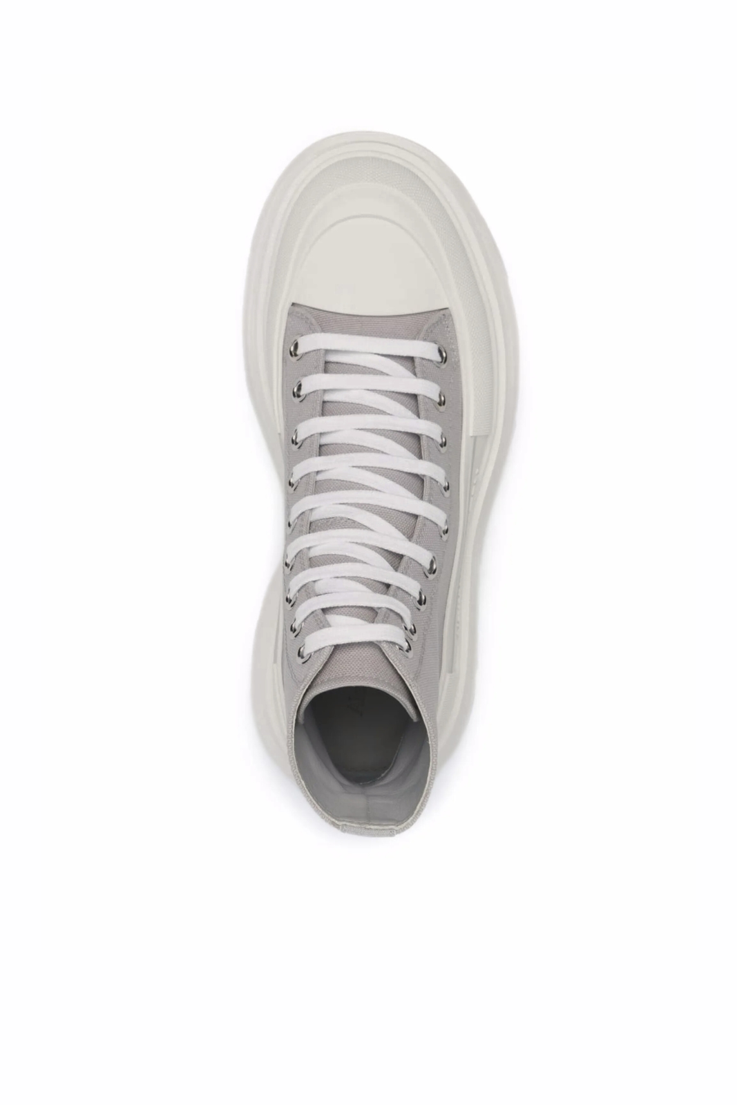Alexander McQueen Bottines Tread Slick Grey Sneakers