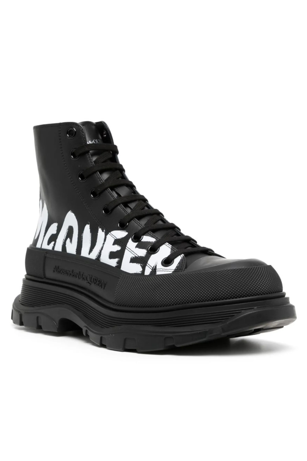 Alexander McQueen Tread Slick high-top sneakers Black