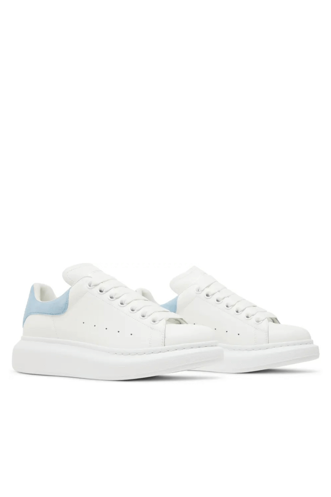 Alexander McQueen Wmns Oversized Sneaker 'White Powder Blue'