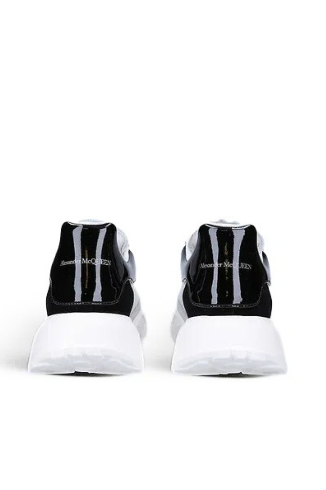 Alexander Mcqueen Oversized Court Leather Low-Top Trainers