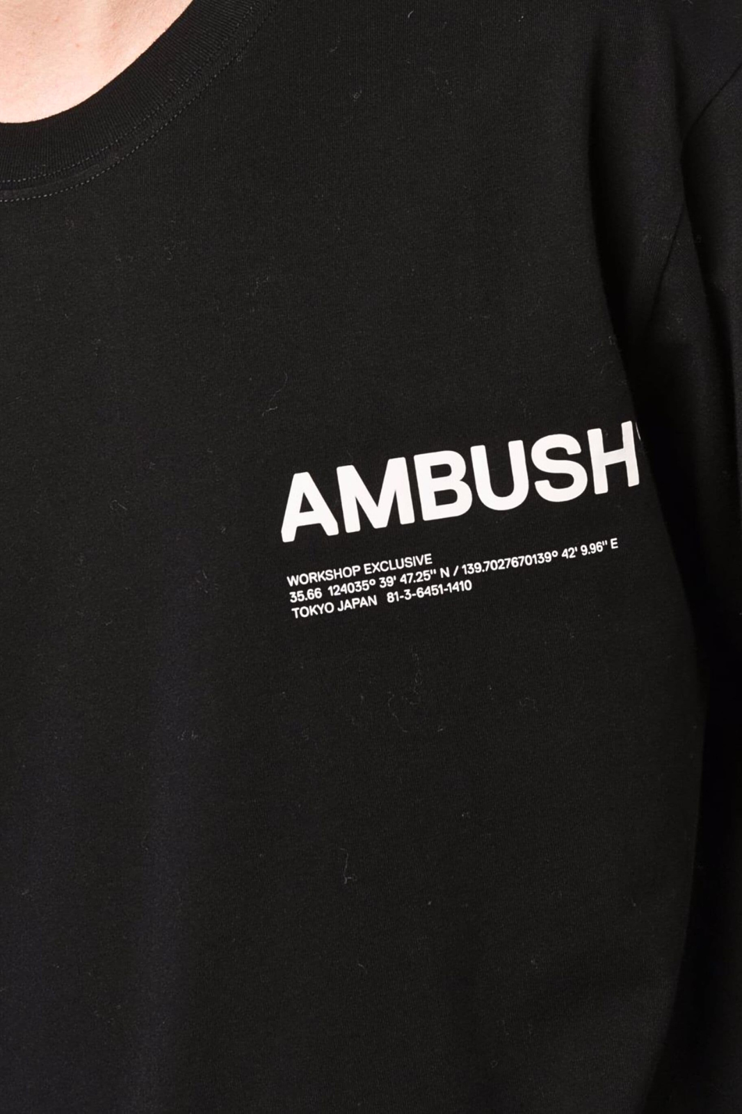 Ambush T-shirt Colour Black