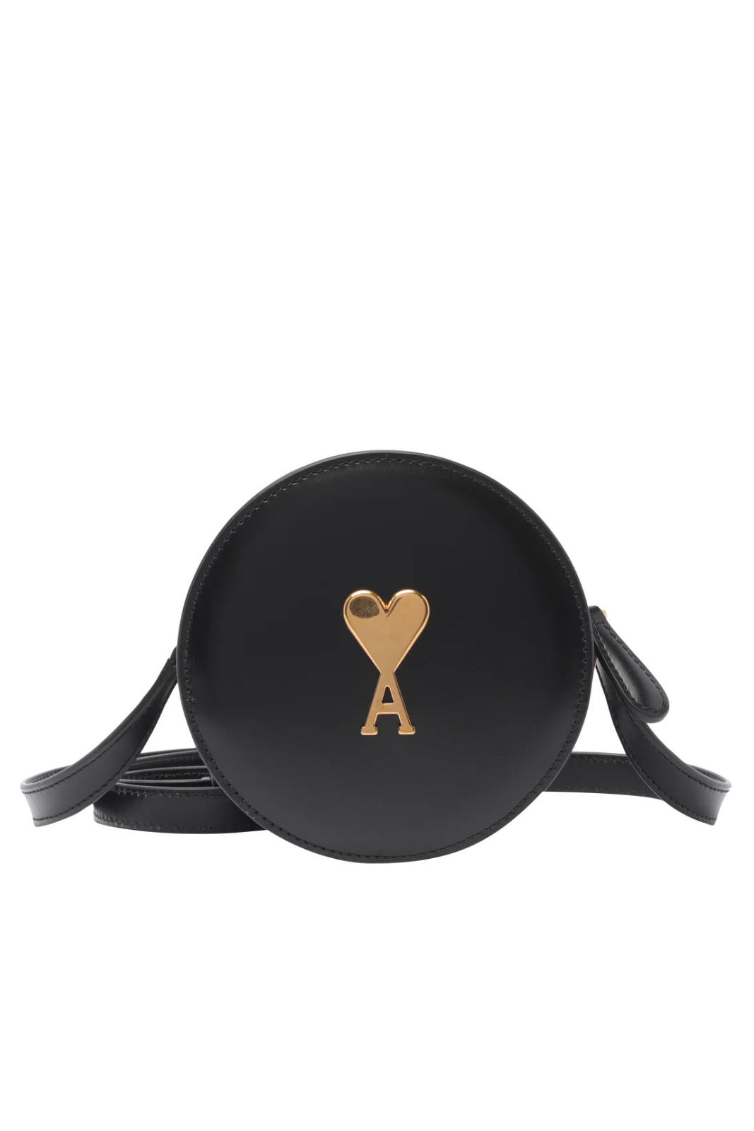 Ami Paris Alexandre Matiussi Logo Plaque Crossbody Bag