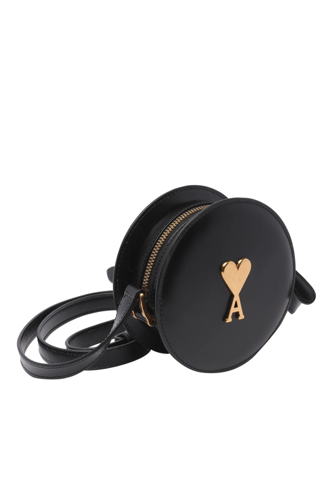 Ami Paris Alexandre Matiussi Logo Plaque Crossbody Bag