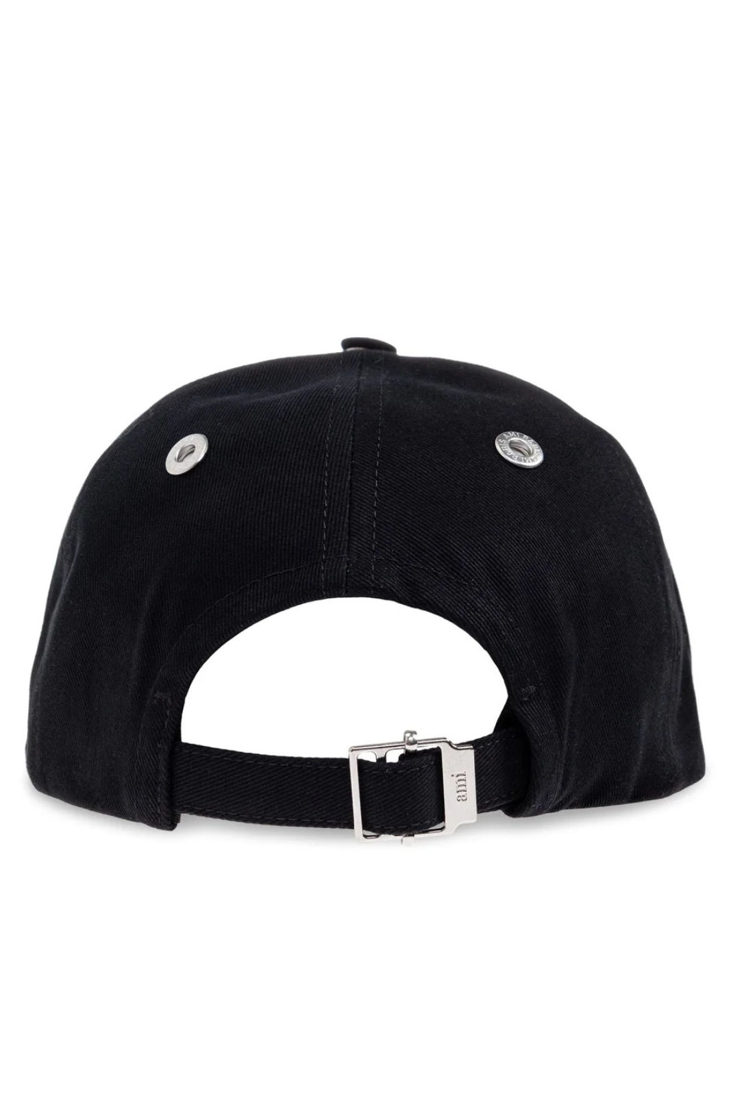 Ami Paris Logo Embroidered Curved Peak Cap