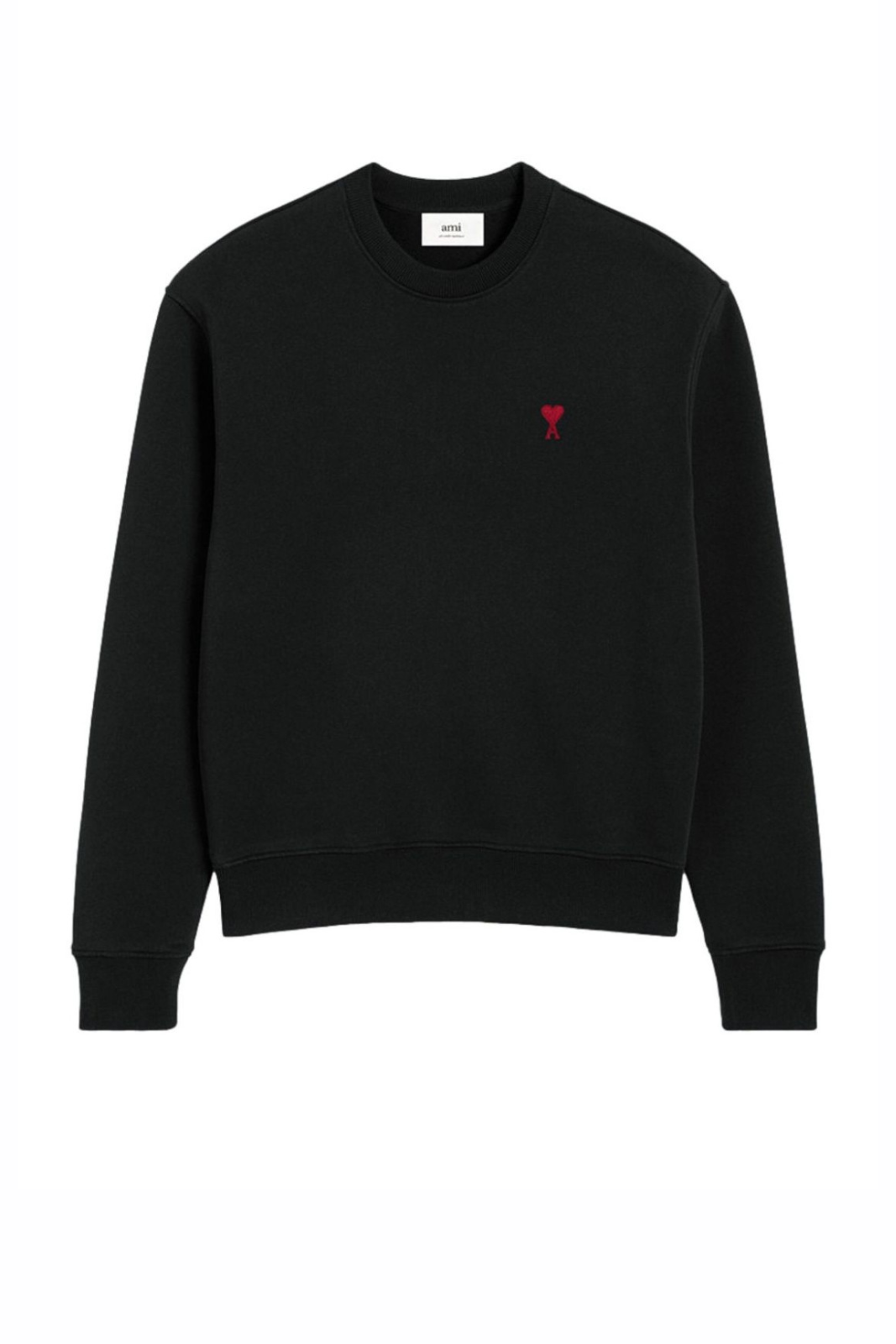 Ami Paris Ami De Coeur Sweatshirt Black