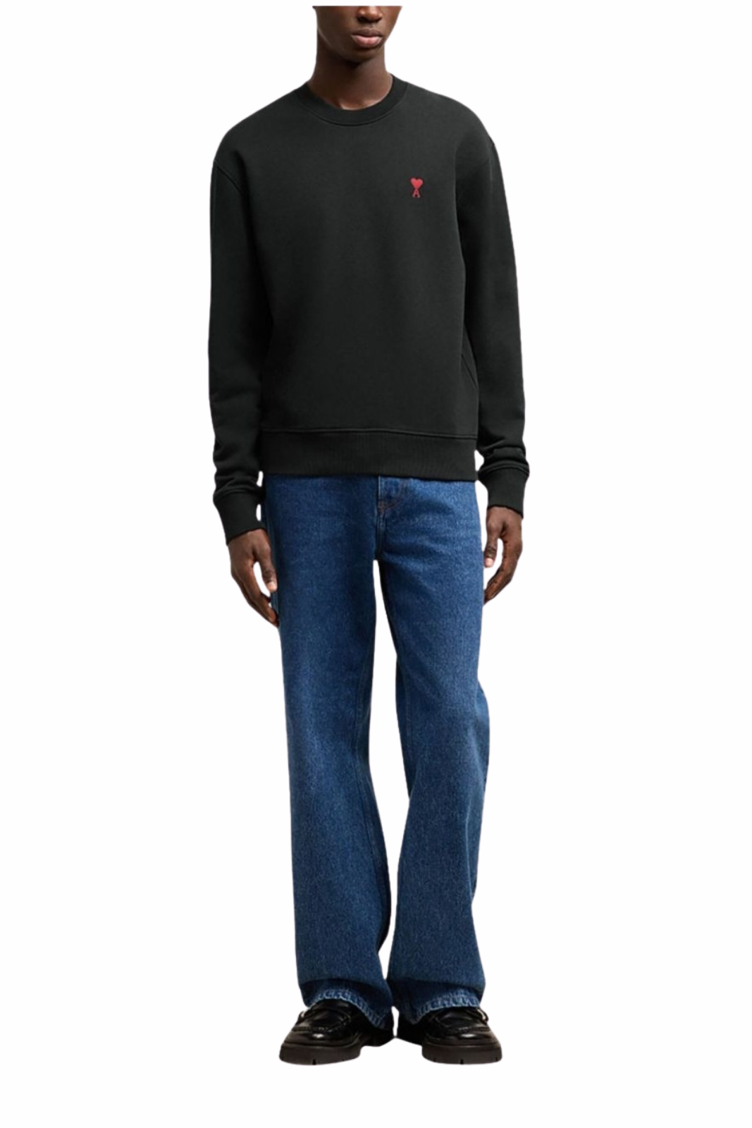 Ami Paris Ami De Coeur Sweatshirt Black