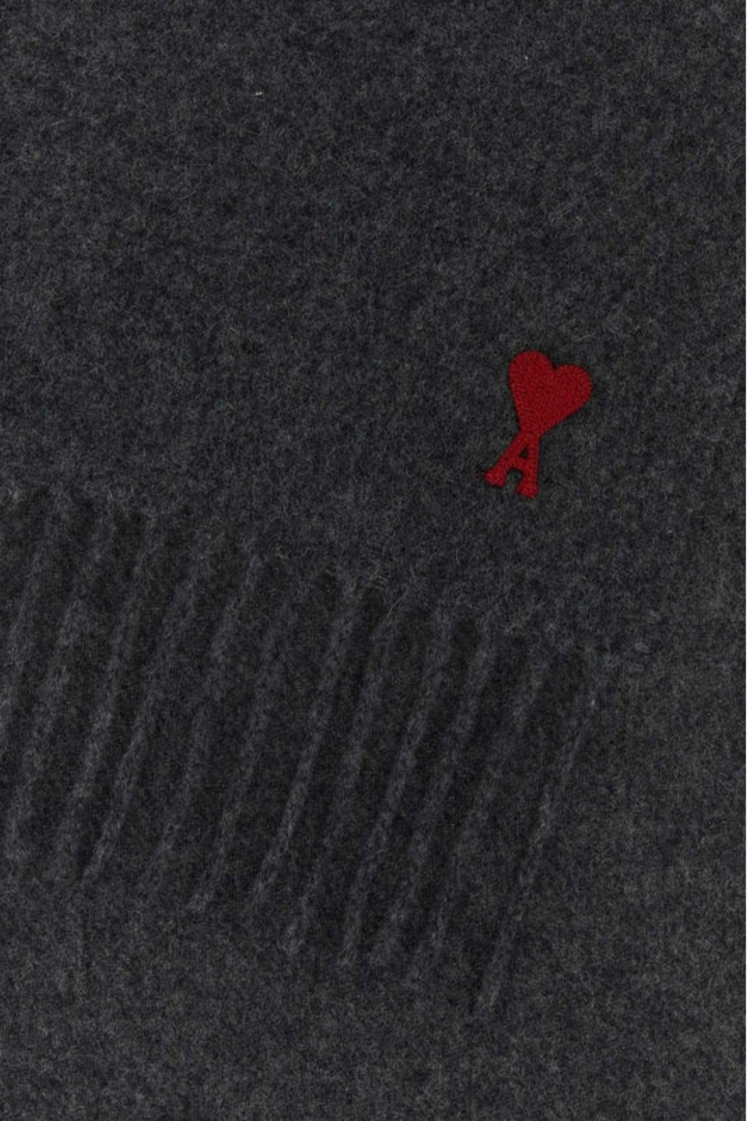 Ami Grey Wool Mufflers