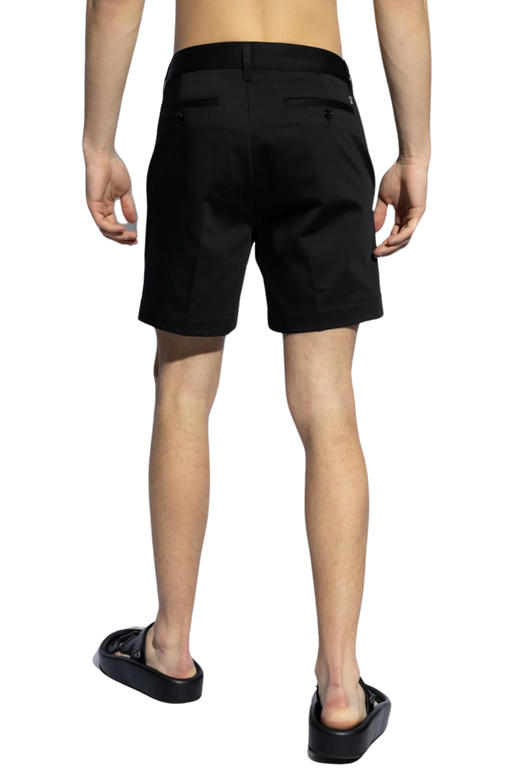 Ami Paris Ami de Coeur Motif Chino Shorts