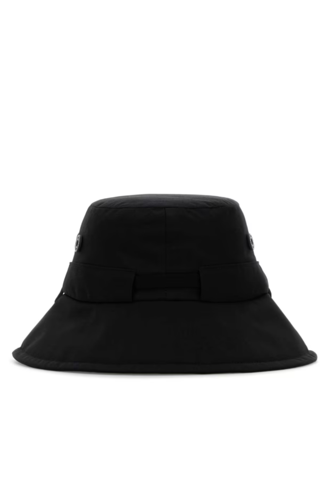 Ami Paris Men Black Polyester Bucket Hat
