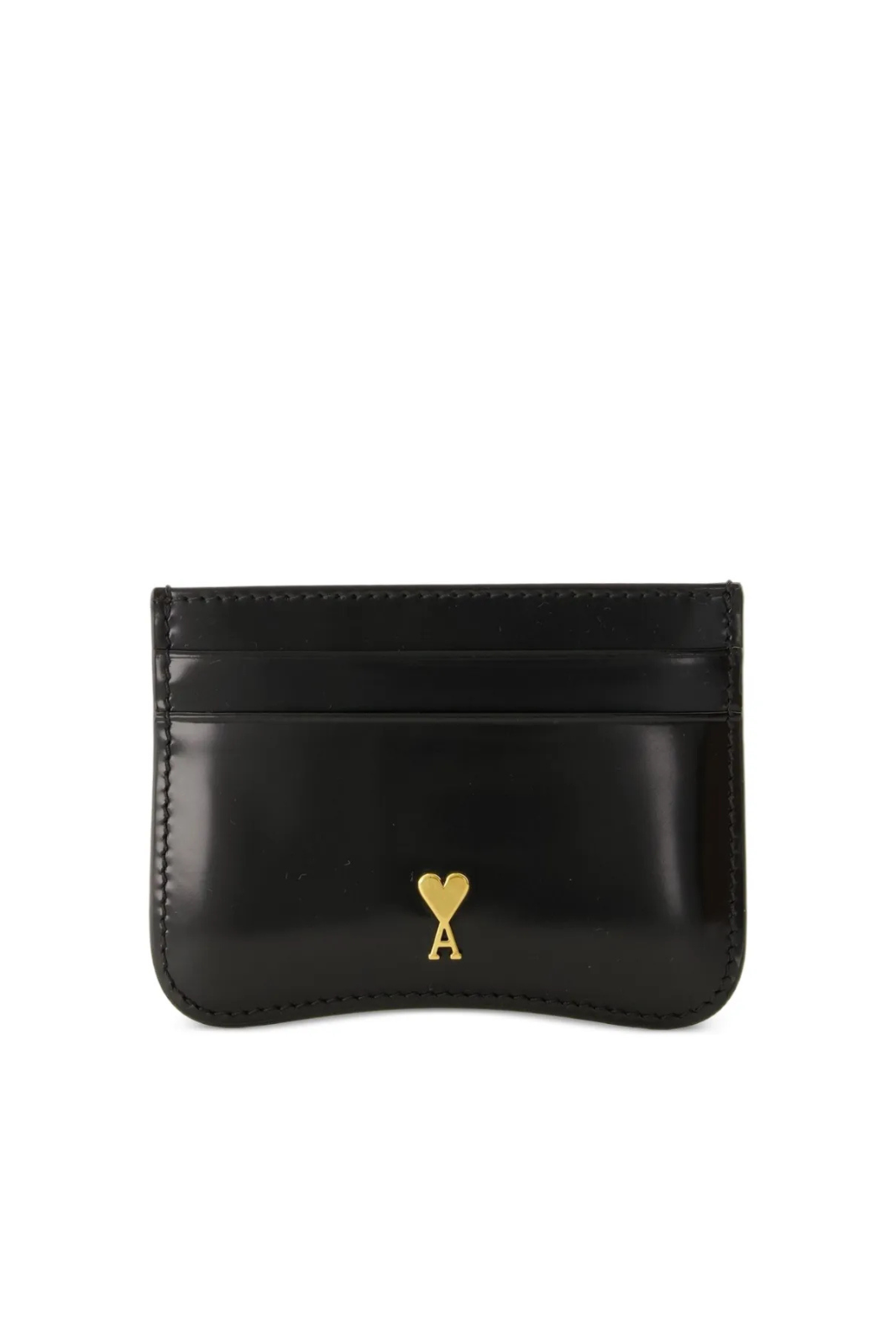 Ami Paris leather cardholder Black