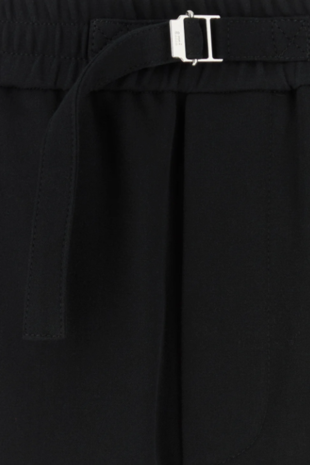Ami Paris logo-buckled trousers for men