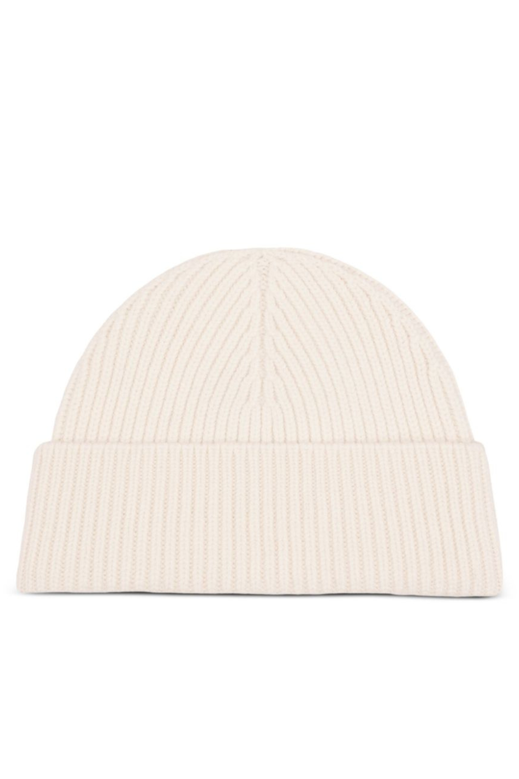 Ami Paris White Ami De Coeur beanie Hat