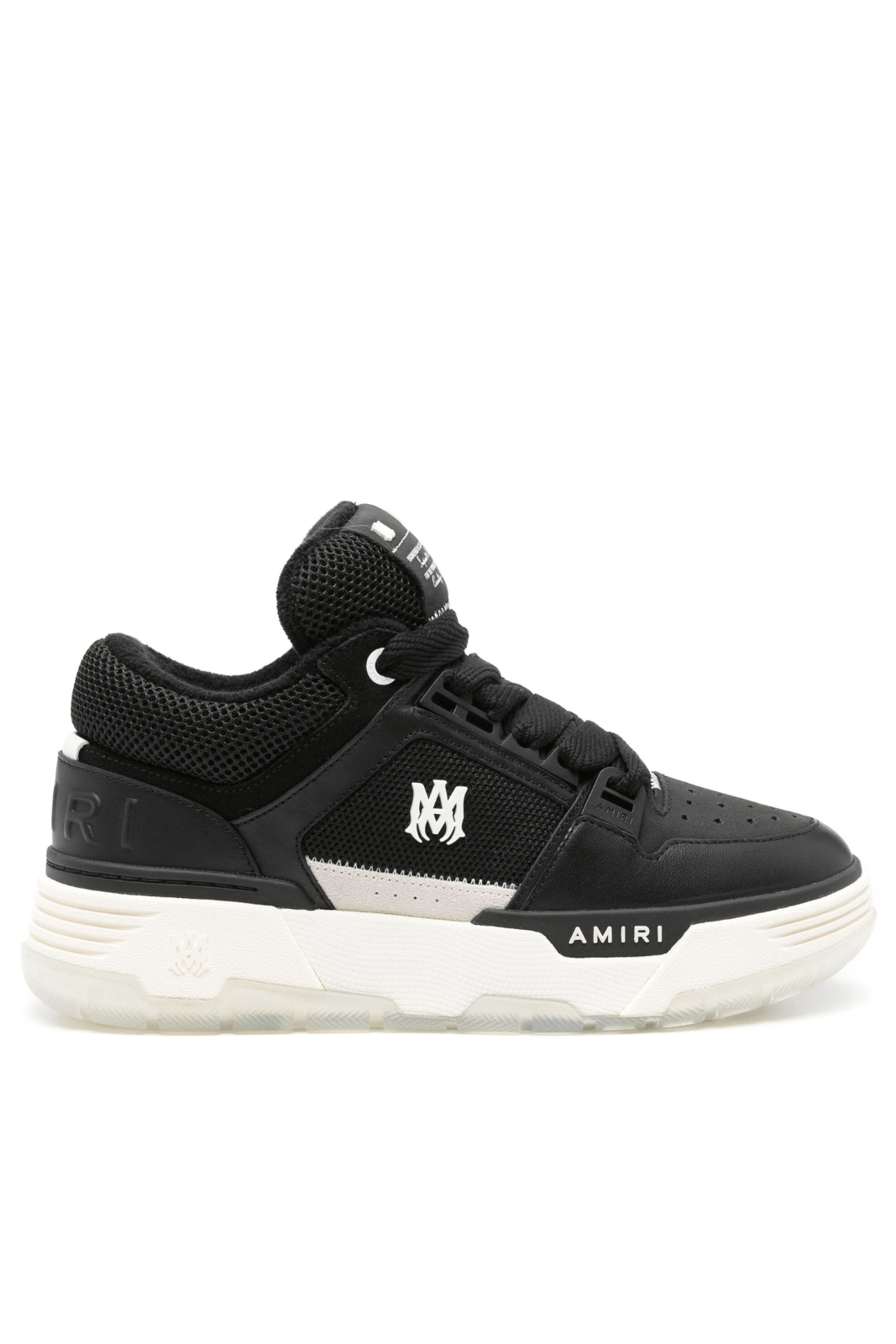 Amiri MA-1 Black  Leather and Mesh Men Sneakers