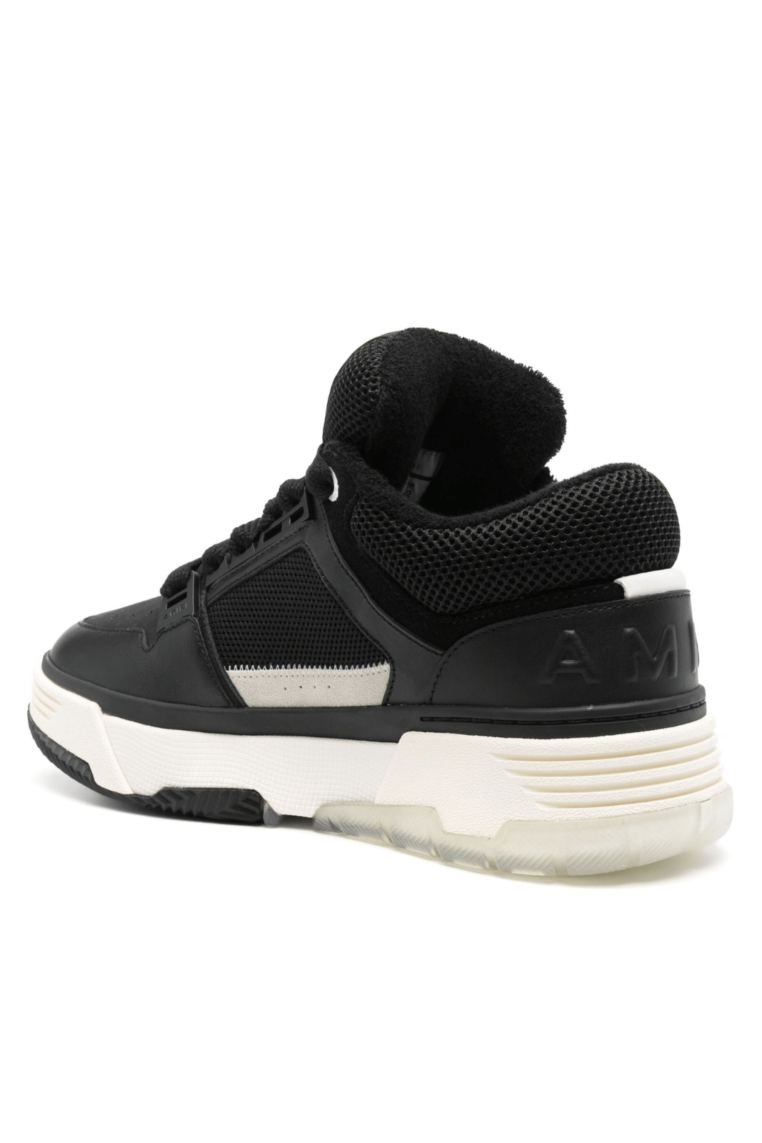 Amiri MA-1 Black Leather and Mesh Men Sneakers
