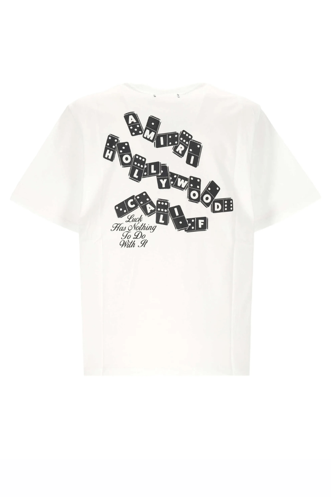 Amiri domino print T-shirt White