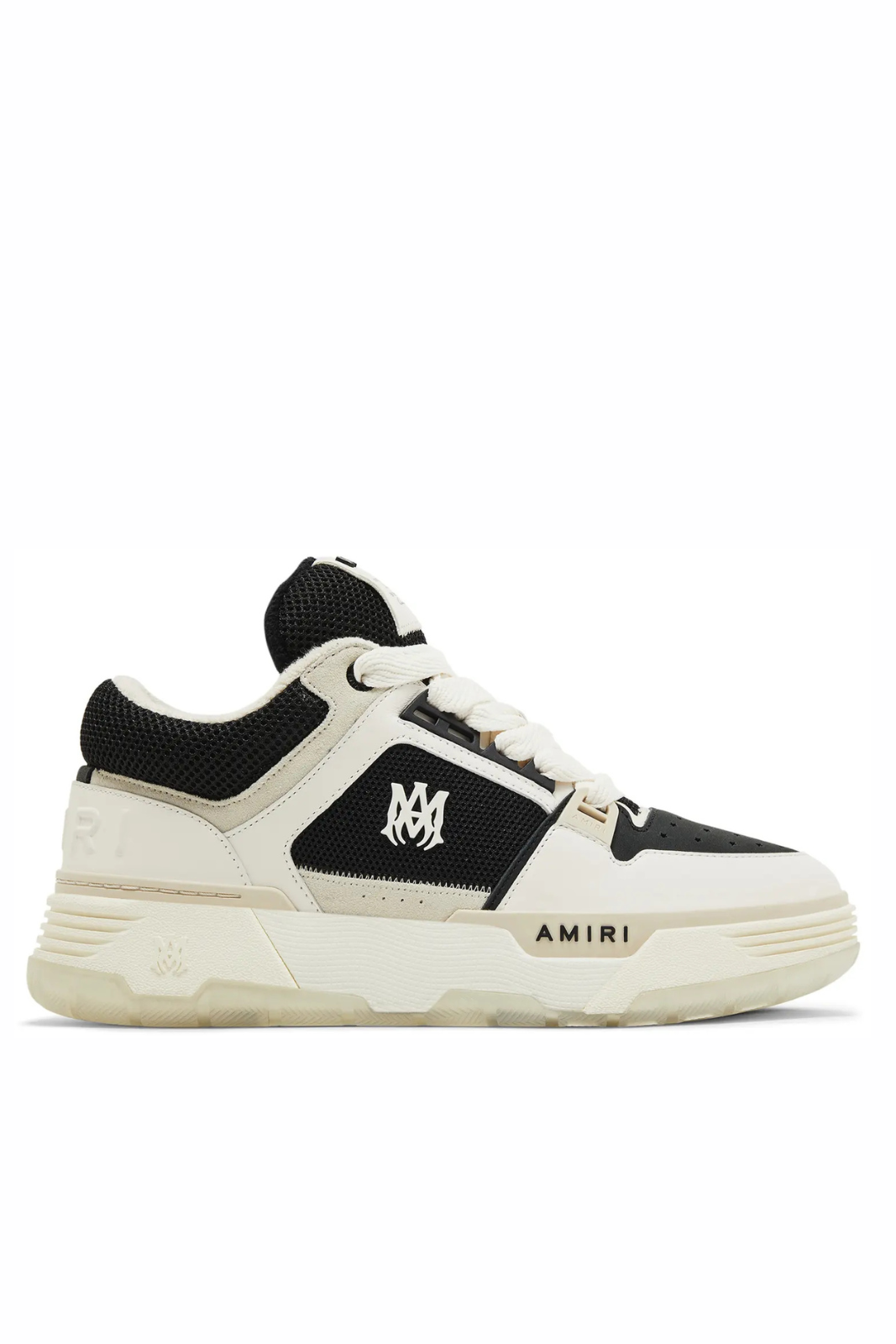 Amiri MA-1 White Black Alabaster Sneakers