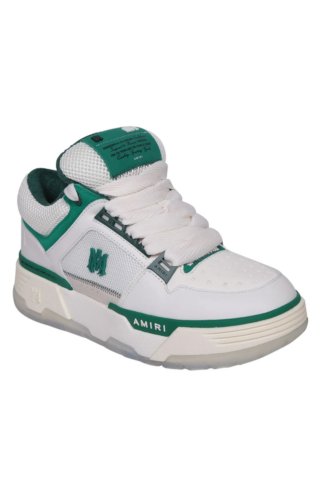 Amiri MA-1 Low-Top Men Sneakers White Green