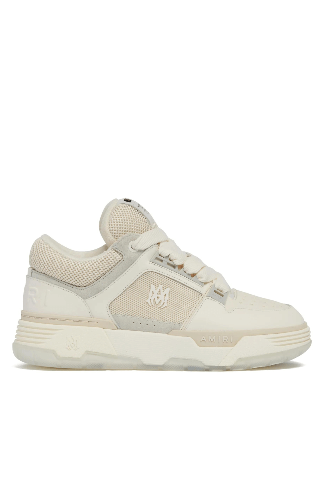 Amiri Ma-1 panelled sneakers ivory- beige