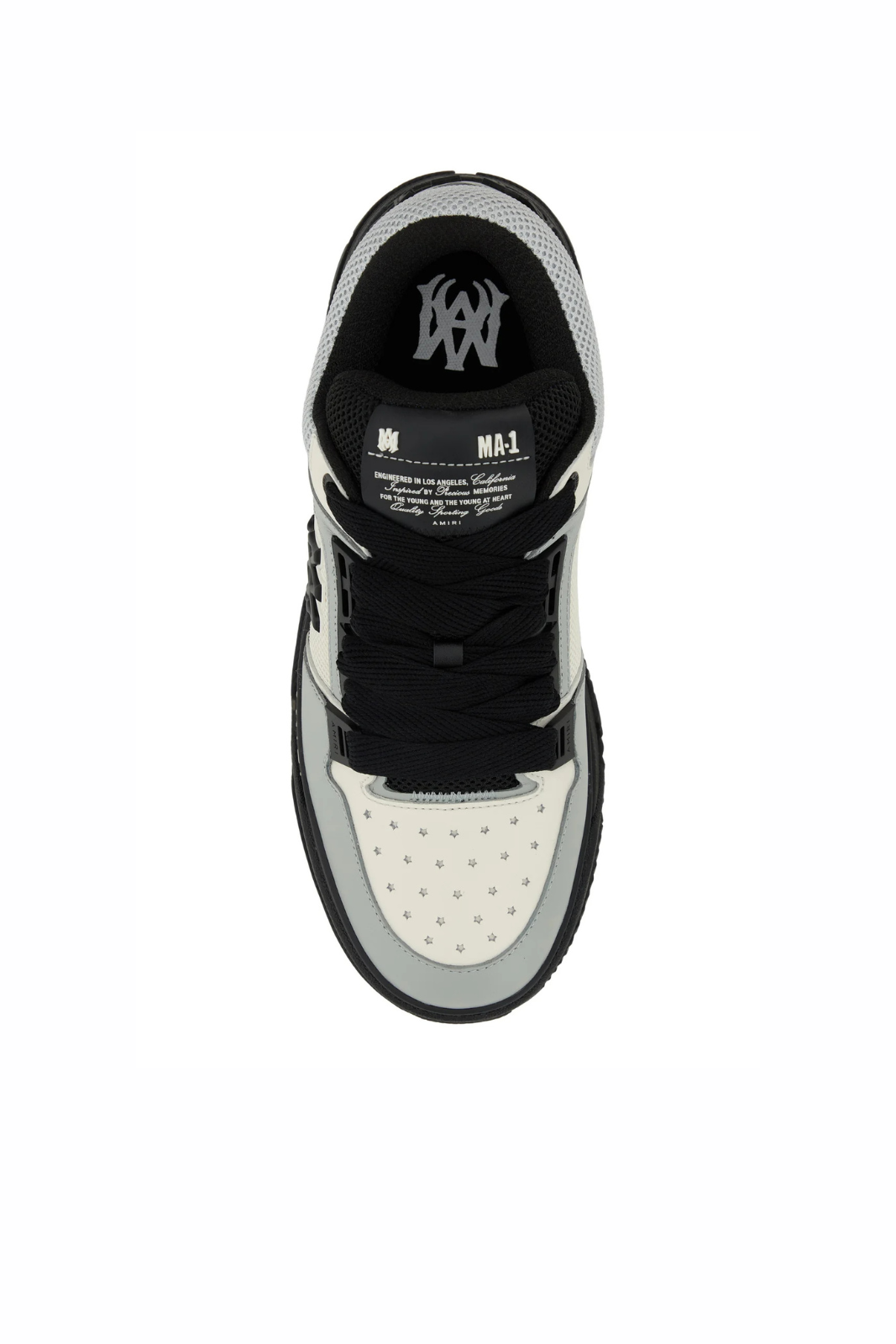 Amiri MA-1 Black Grey Man sneakers