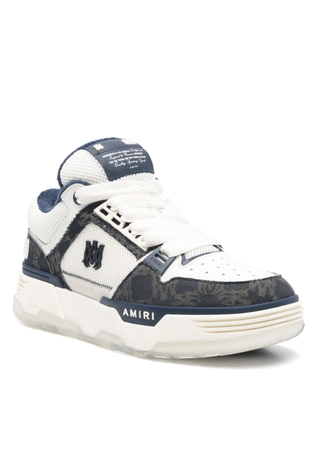 Amiri Quad MA1 Men Sneakers white blue