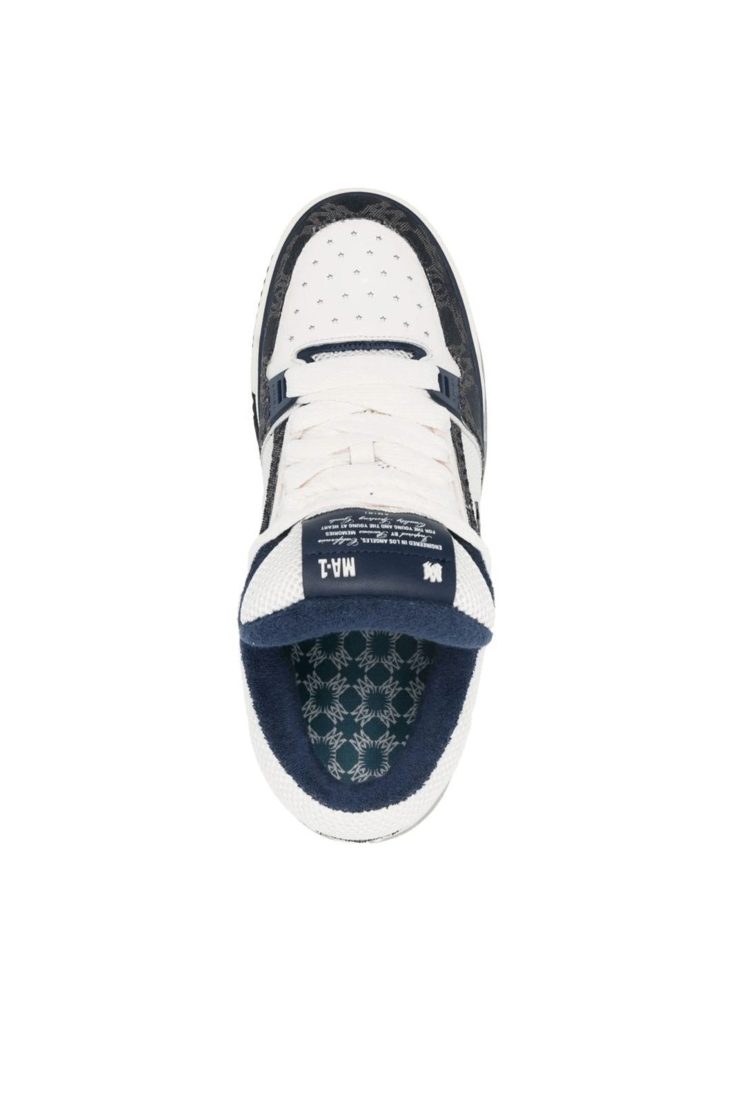 Amiri Quad MA1 Men Sneakers white blue