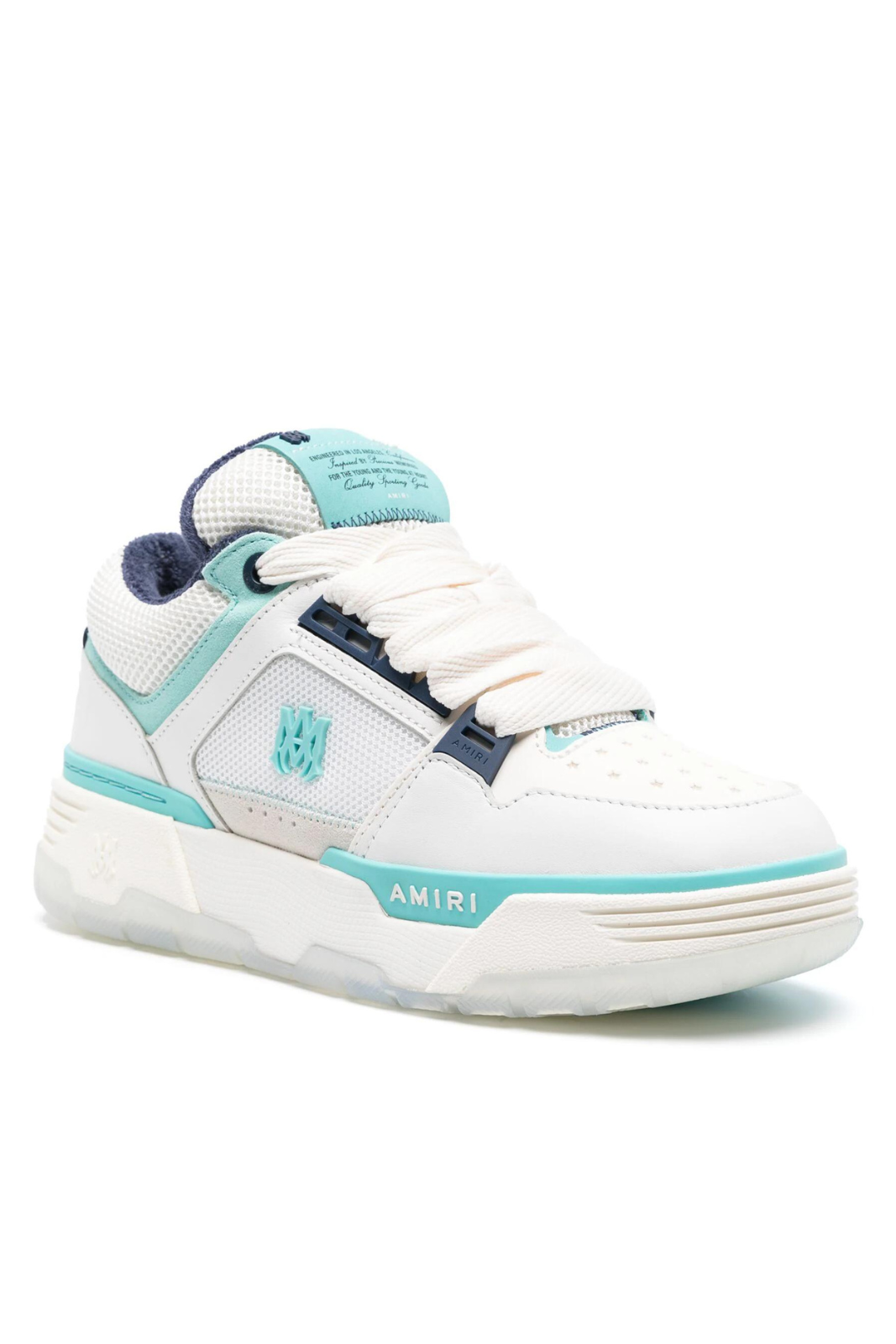 Amiri Ma-1 White Sky Blue