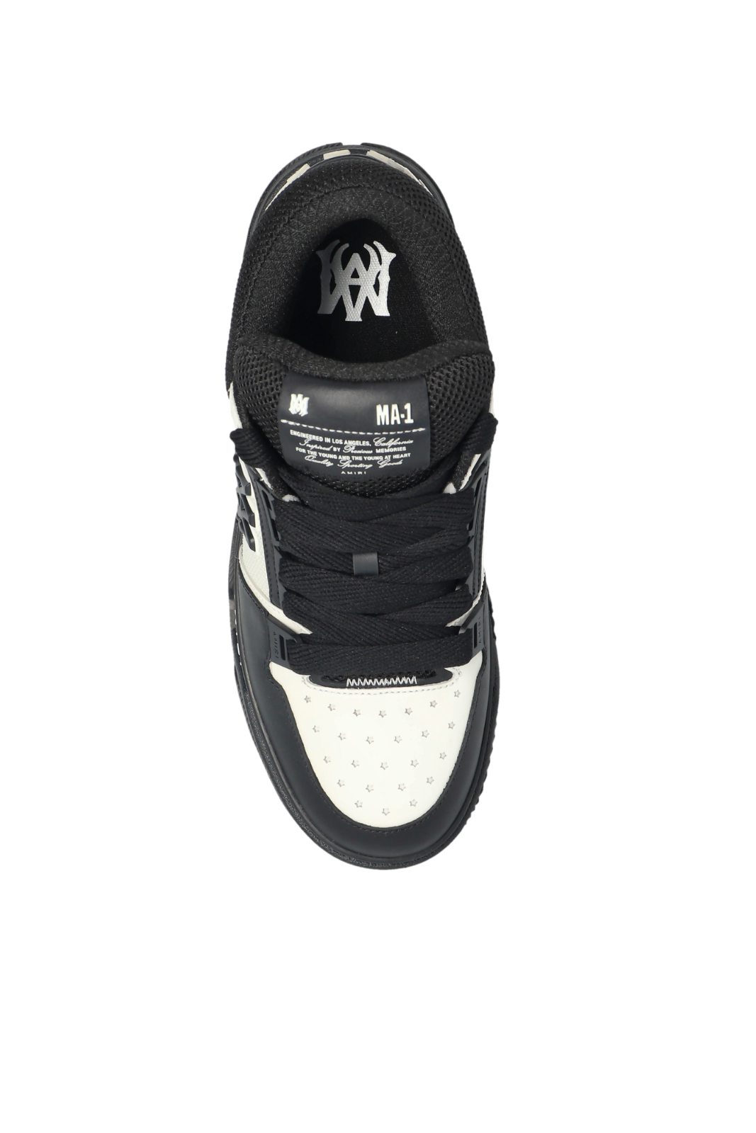 Amiri Black MA Patch sports man shoes