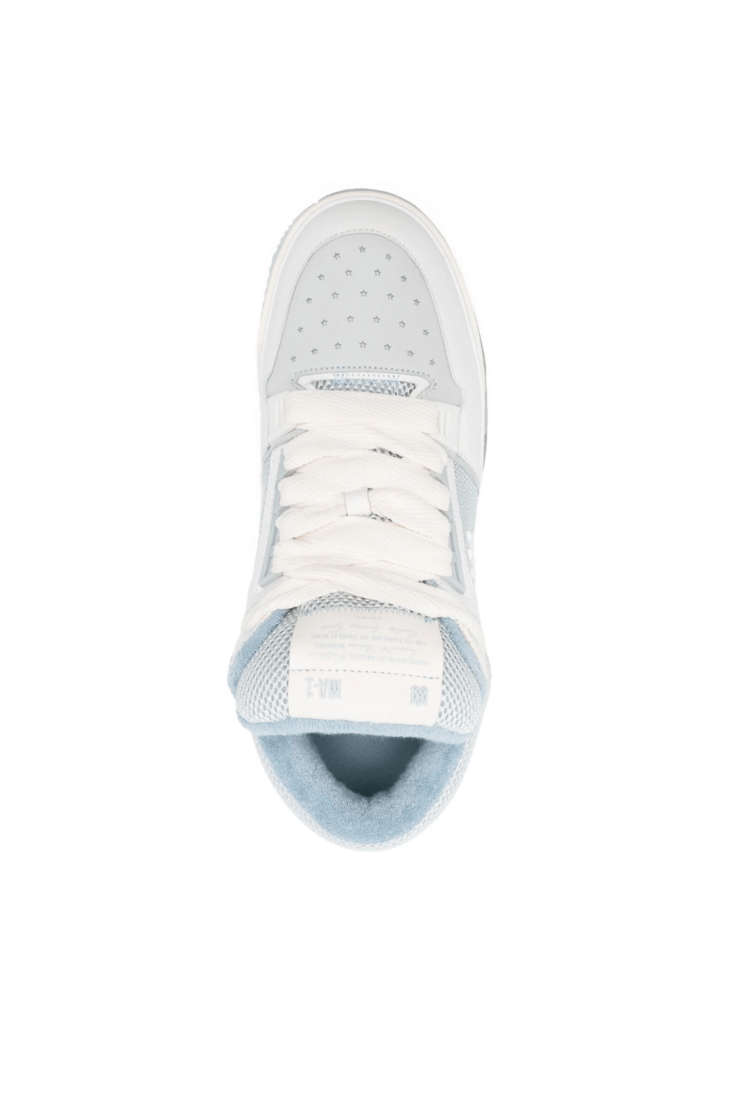 Amiri MA-1 White Baby Blue Ice Men Sneakers