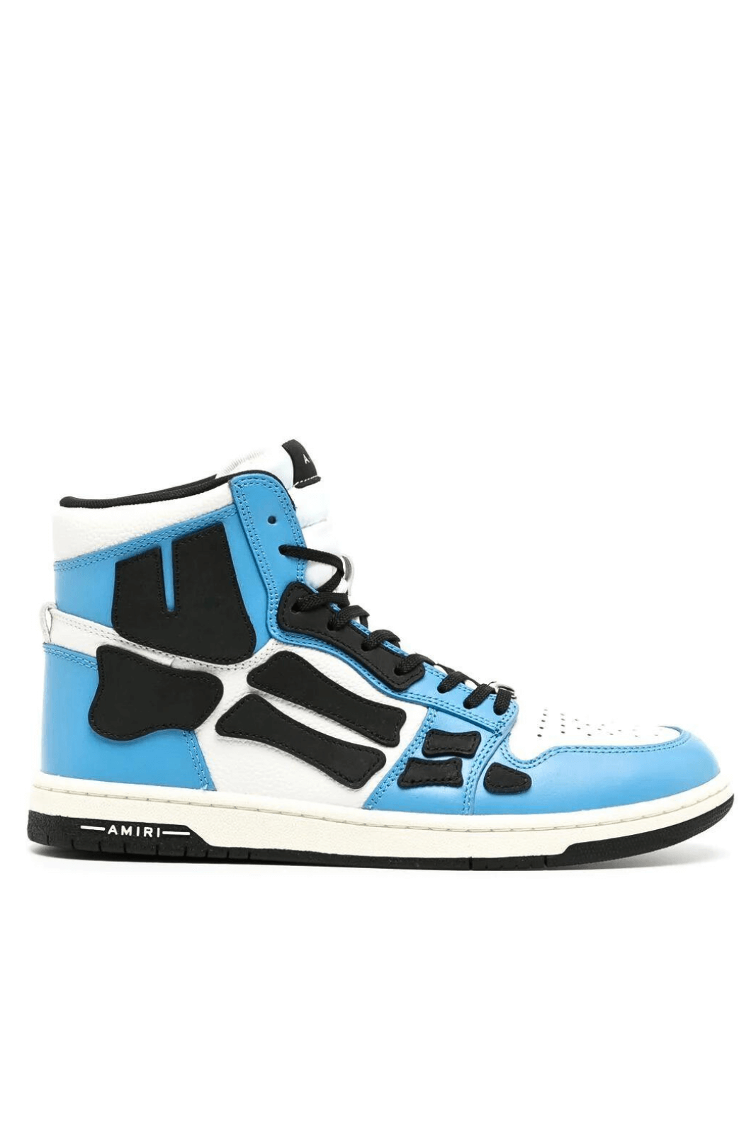Amiri Skel Top Hi leather men sneakers Blue
