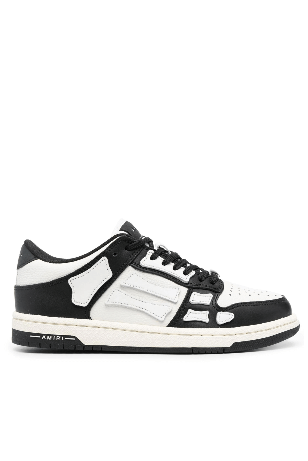 Amiri Skel Top leather men sneakers black/white