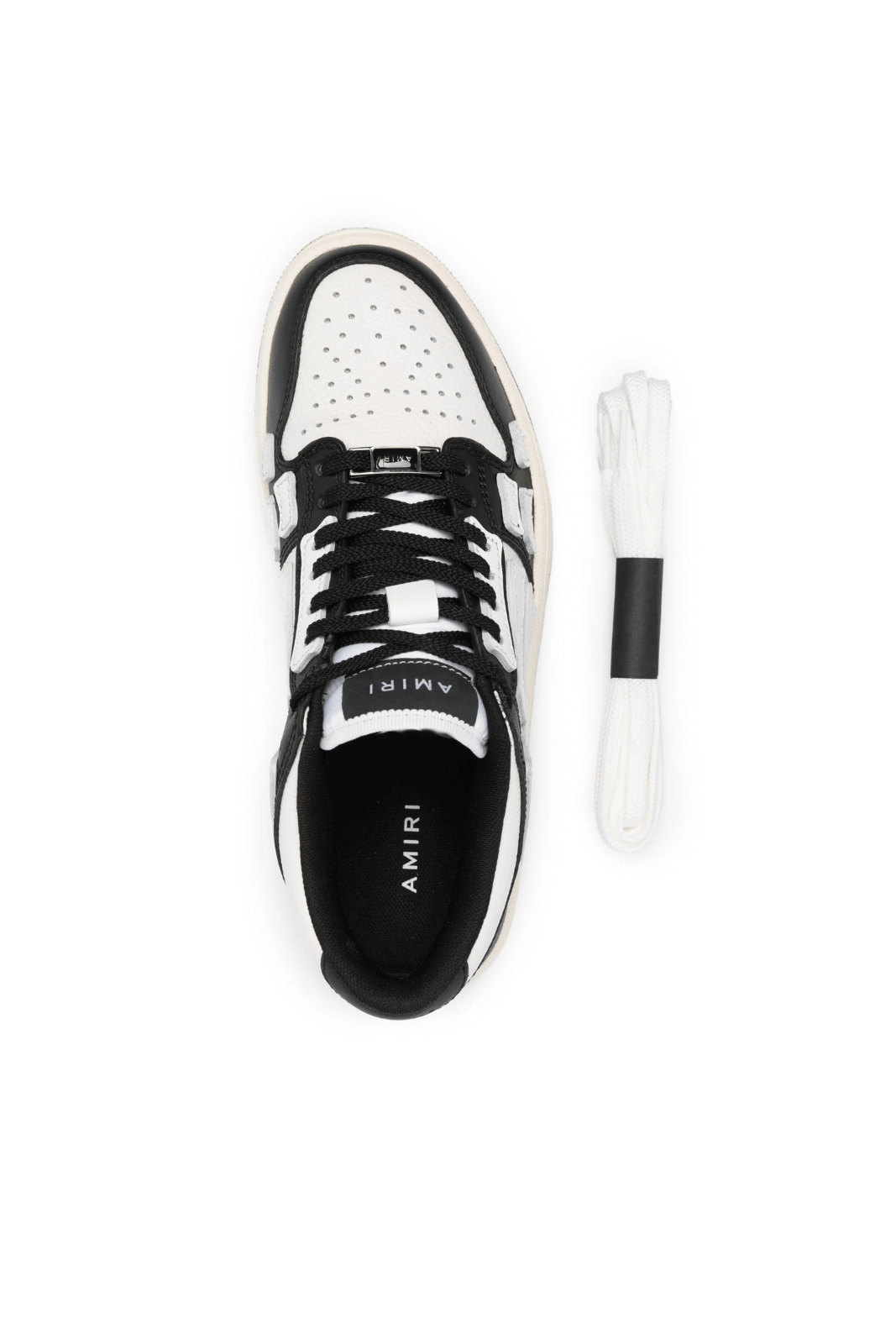 Amiri Skel Top leather men sneakers black/white