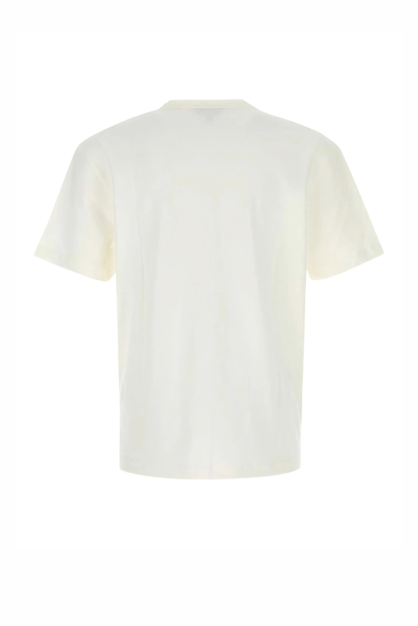 A.P.C. Flocked Logo Crewneck T-Shirt White