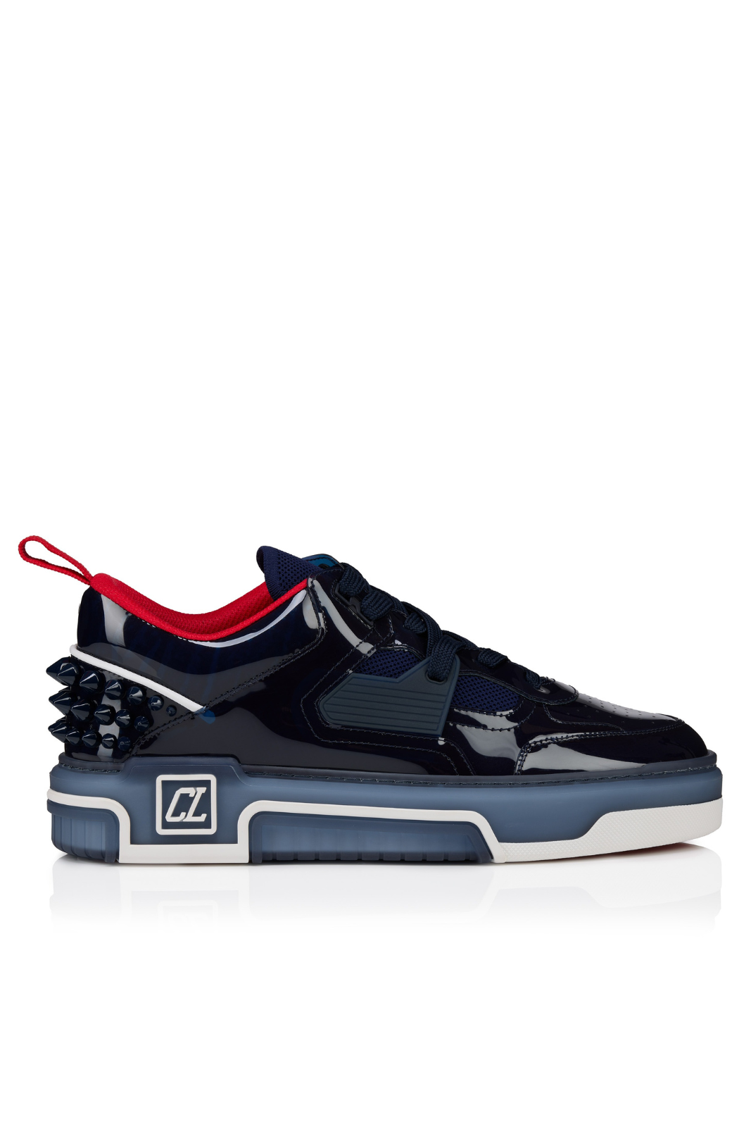 Christian Louboutin Astrocool Zaffiro Lamb Nappa Leather Sneakers for men
