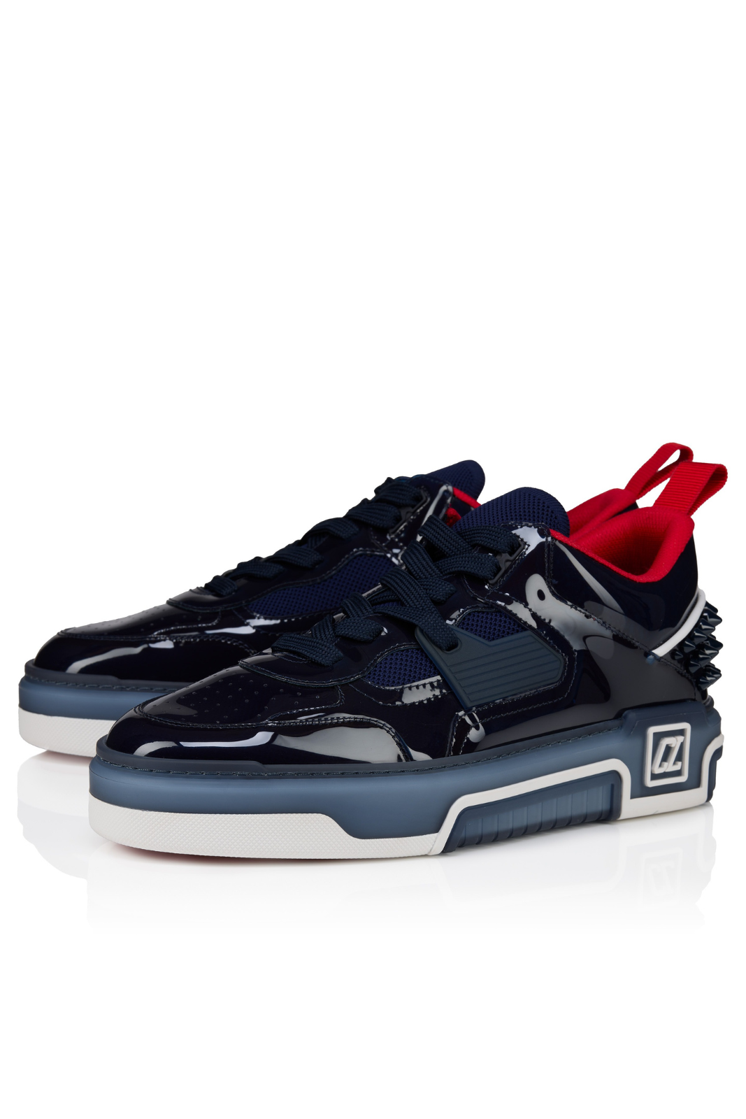 Christian Louboutin Astrocool Zaffiro Lamb Nappa Leather Sneakers for men