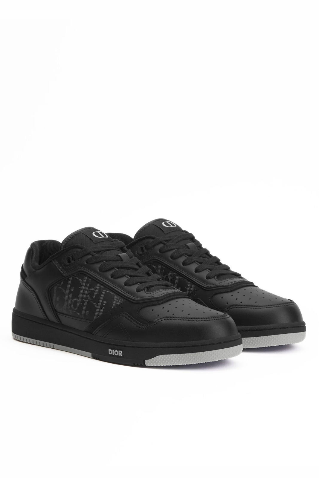 Dior B27 Uptown Low-Top Sneakers Smooth Black