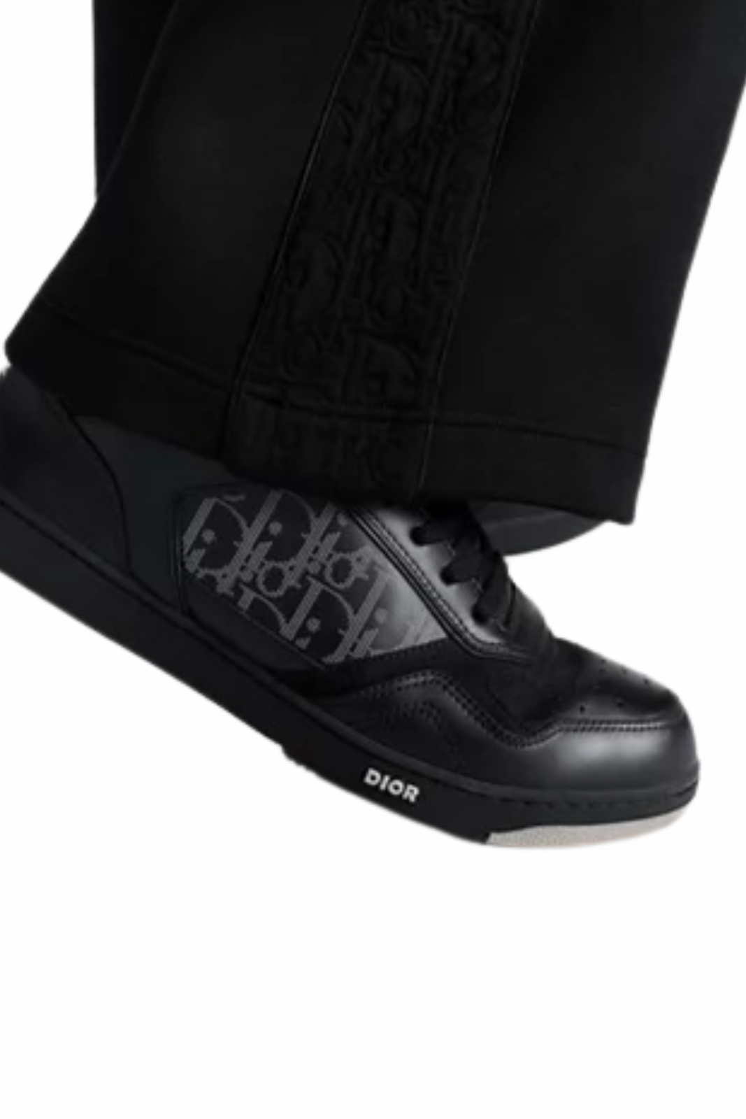 Dior B27 Uptown Low-Top Sneakers Smooth Black