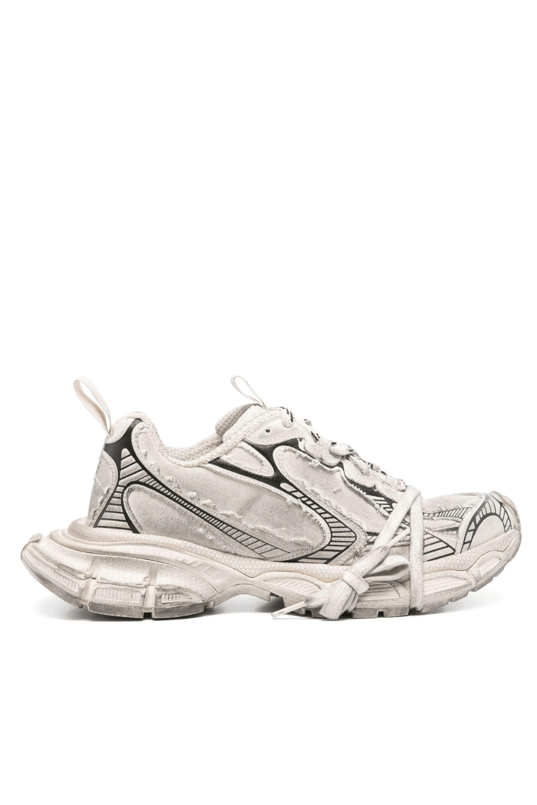 Balenciaga 3XL Sneakers in beige Destroied Canvas Men Sneakers