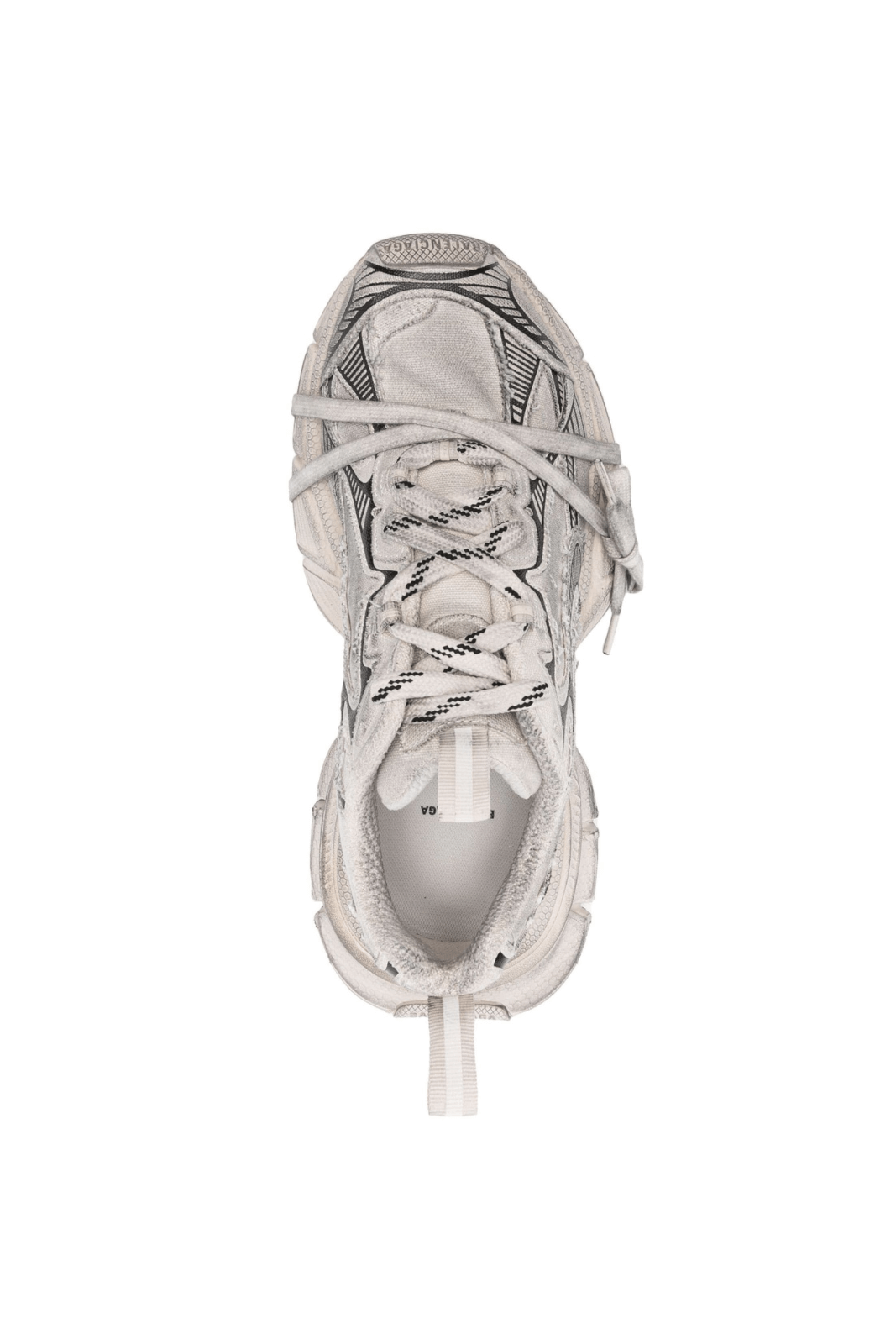 Balenciaga 3XL Sneakers in beige Destroied Canvas Men Sneakers