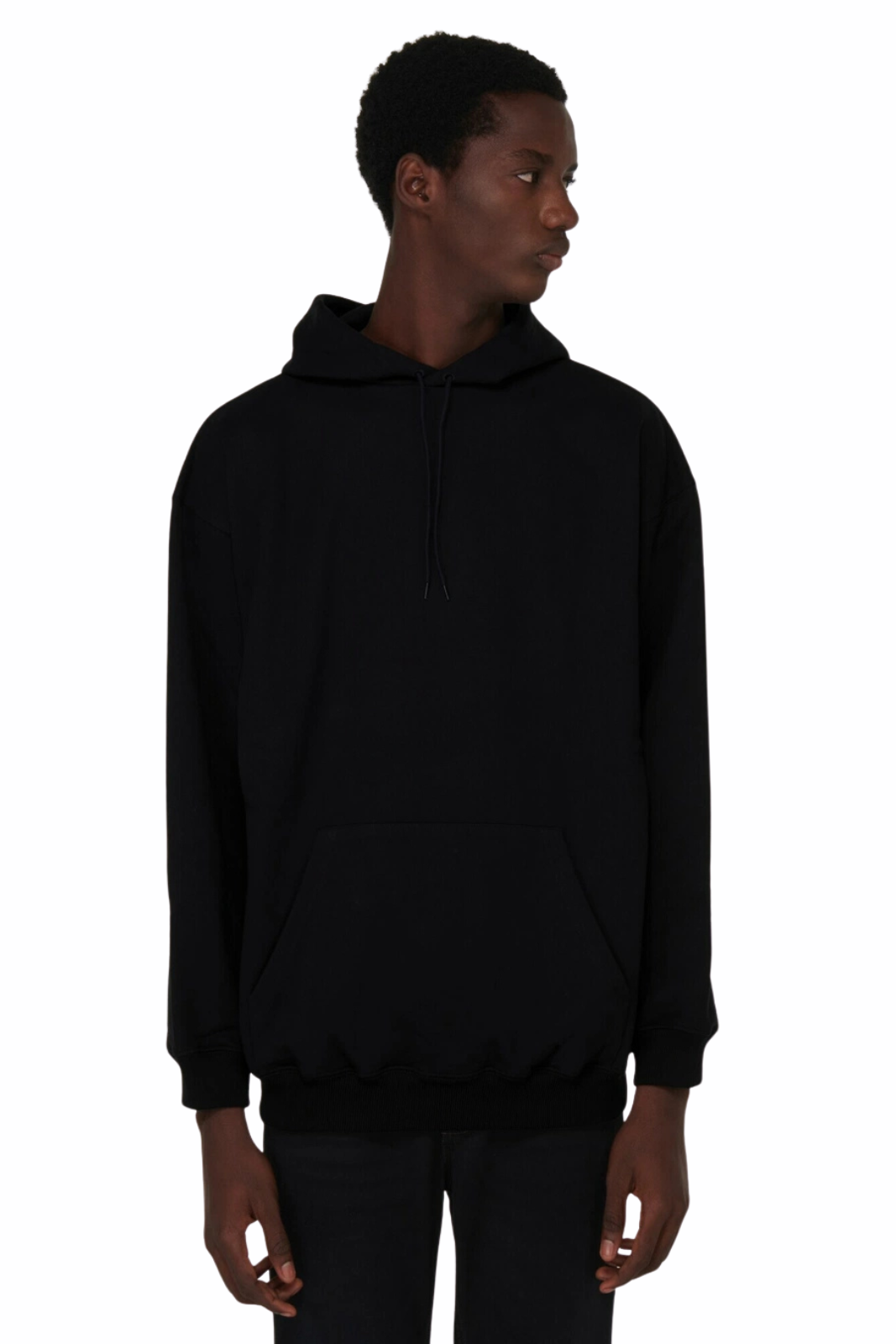 Balenciaga Clasic Cotton hoodie Black