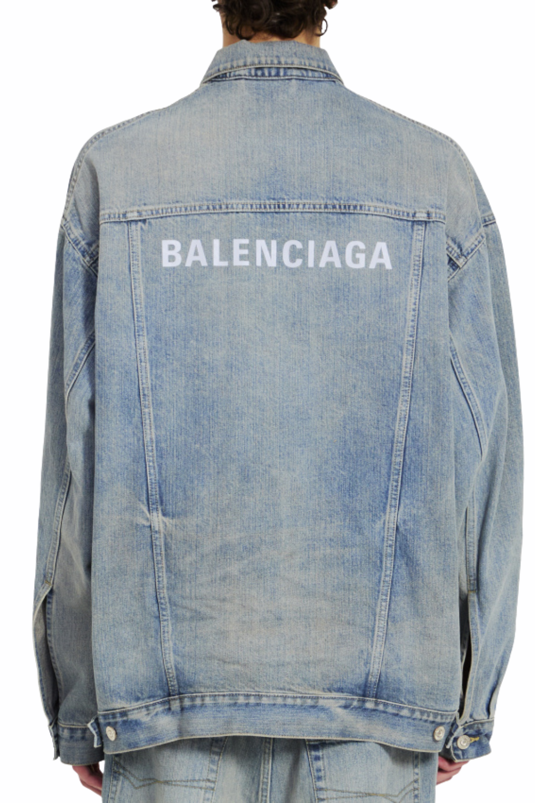 Balenciaga denim jacket blue