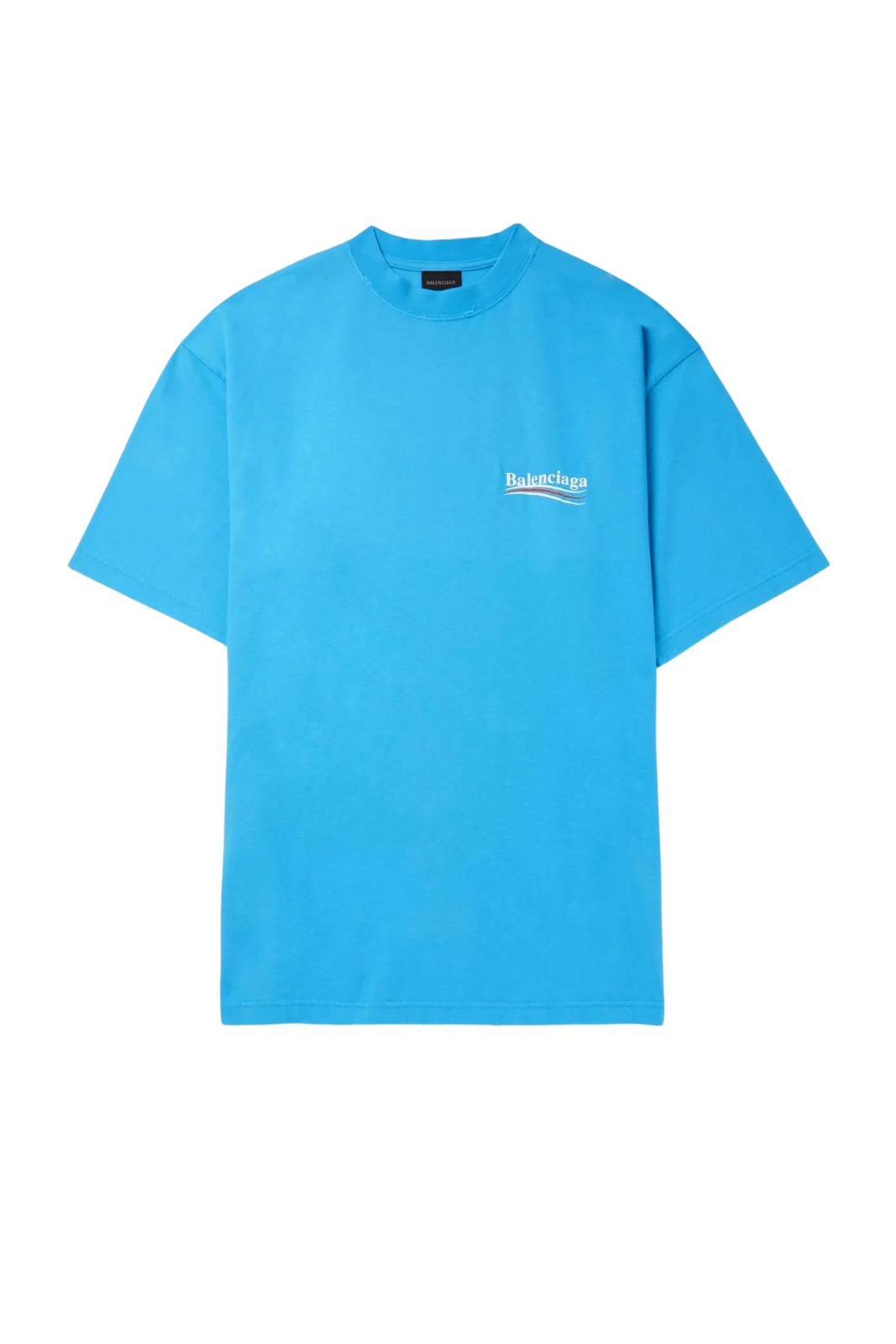 Balenciaga Man Blue T-shirt