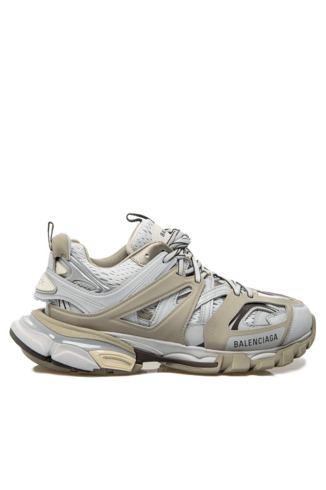 Balenciaga Men track gradient grey beige