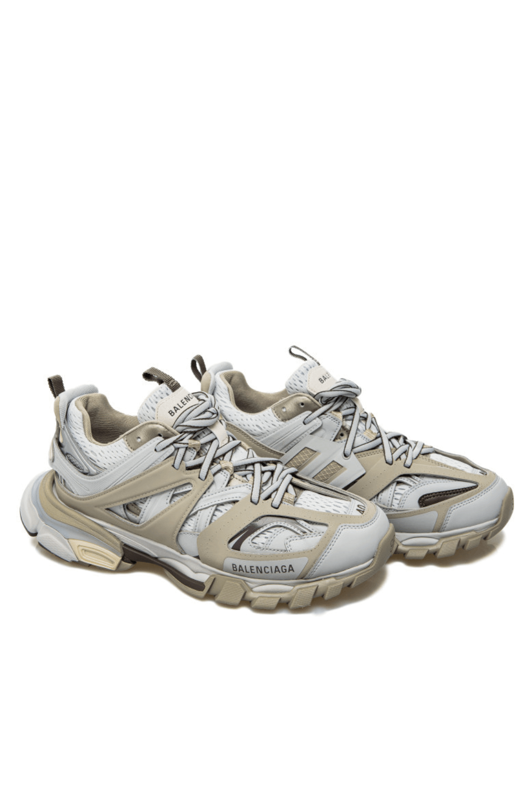 Balenciaga Men track gradient grey beige