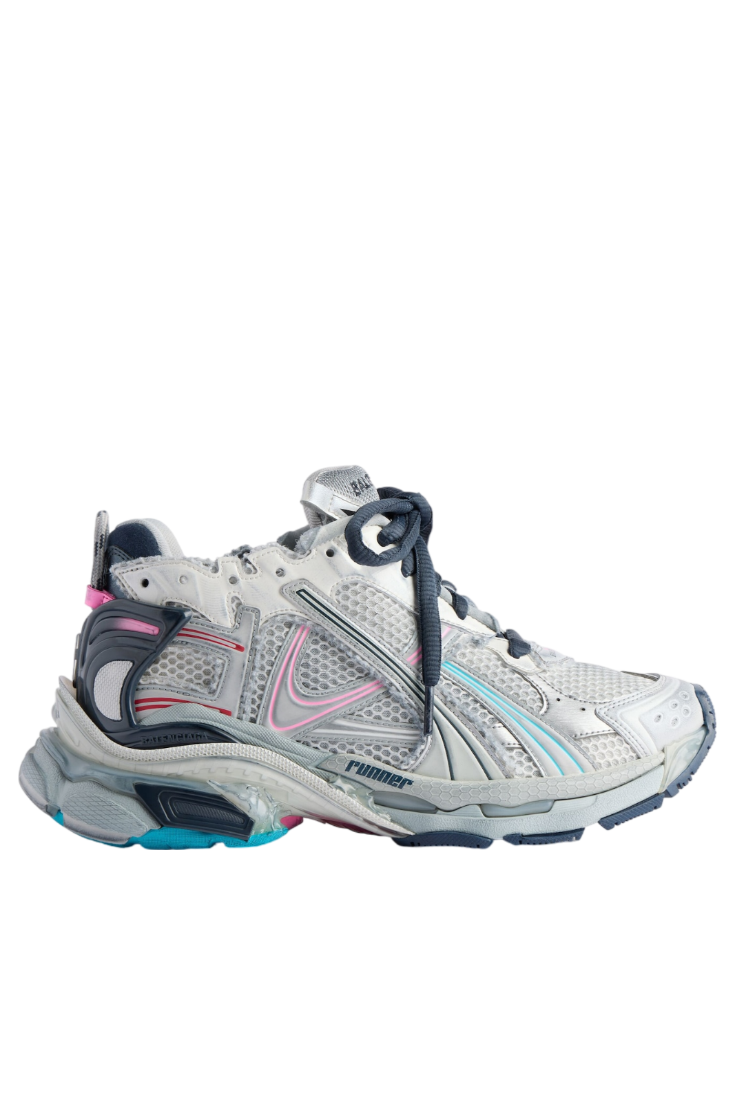 Balenciaga Runner Light Beige Pink Blue Men