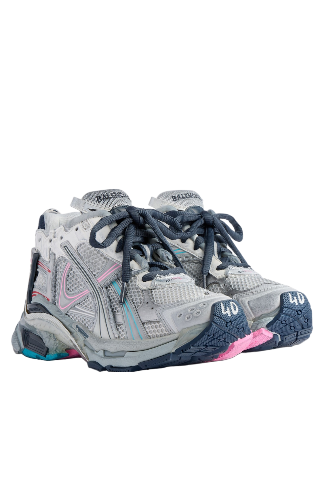 Balenciaga Runner Light Beige Pink Blue Men