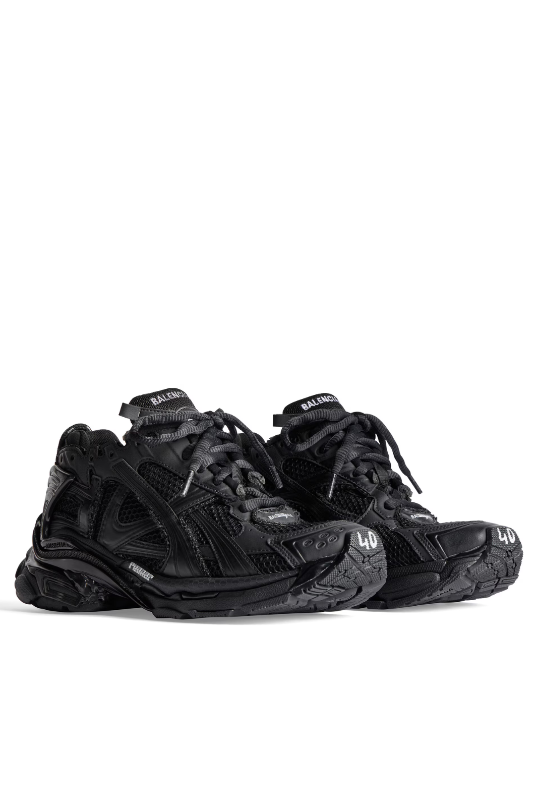 Balenciaga  Men's Runner Sneaker in Black
