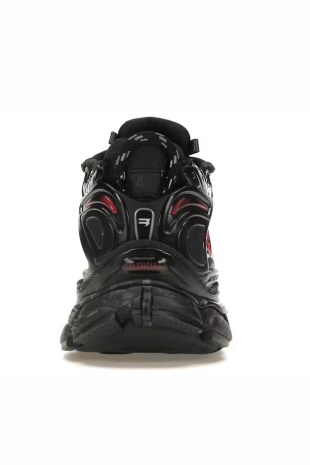 Balenciaga Runner Sneaker Graffiti Black Red 2023